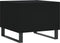 vidaXL - Salontafel - 50x50x40 - cm - bewerkt - hout - zwart