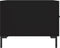 vidaXL - Salontafel - 50x50x40 - cm - bewerkt - hout - zwart