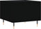 vidaXL - Salontafel - 50x50x40 - cm - bewerkt - hout - zwart