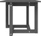 vidaXL - Salontafel - 50x50x45 - cm - massief - grenenhout - grijs