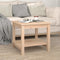 vidaXL - Salontafel - 50x50x45 - cm - massief - grenenhout