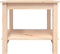 vidaXL - Salontafel - 50x50x45 - cm - massief - grenenhout