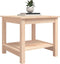 vidaXL - Salontafel - 50x50x45 - cm - massief - grenenhout