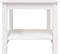 vidaXL - Salontafel - 50x50x45 - cm - massief - grenenhout - wit