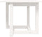 vidaXL - Salontafel - 50x50x45 - cm - massief - grenenhout - wit
