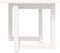 vidaXL - Salontafel - 50x50x45 - cm - massief - grenenhout - wit