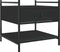 vidaXL - Salontafel - 50x50x50 - cm - bewerkt - hout - zwart