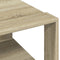 vidaXL - Salontafel - 51,5x51,5x30 - cm - bewerkt - hout - sonoma - eikenkleurig