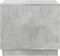 vidaXL - Salontafel - 51x50x44 - cm - bewerkt - hout - betongrijs