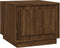 vidaXL - Salontafel - 51x50x44 - cm - bewerkt - hout - bruin - eikenkleur