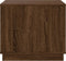 vidaXL - Salontafel - 51x50x44 - cm - bewerkt - hout - bruin - eikenkleur