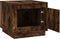 vidaXL - Salontafel - 51x50x44 - cm - bewerkt - hout - gerookt - eikenkleurig