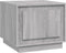 vidaXL - Salontafel - 51x50x44 - cm - bewerkt - hout - grijs - sonoma - eikenkleurig