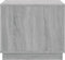 vidaXL - Salontafel - 51x50x44 - cm - bewerkt - hout - grijs - sonoma - eikenkleurig