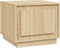 vidaXL - Salontafel - 51x50x44 - cm - bewerkt - hout - sonoma - eikenkleurig
