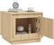 vidaXL - Salontafel - 51x50x44 - cm - bewerkt - hout - sonoma - eikenkleurig