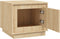 vidaXL - Salontafel - 51x50x44 - cm - bewerkt - hout - sonoma - eikenkleurig