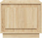vidaXL - Salontafel - 51x50x44 - cm - bewerkt - hout - sonoma - eikenkleurig