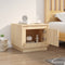 vidaXL - Salontafel - 51x50x44 - cm - bewerkt - hout - sonoma - eikenkleurig