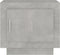 vidaXL - Salontafel - 51x50x45 - cm - bewerkt - hout - betongrijs