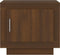 vidaXL - Salontafel - 51x50x45 - cm - bewerkt - hout - bruin - eikenkleur