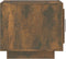 vidaXL - Salontafel - 51x50x45 - cm - bewerkt - hout - gerookt - eikenkleurig