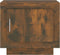 vidaXL - Salontafel - 51x50x45 - cm - bewerkt - hout - gerookt - eikenkleurig