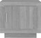 vidaXL - Salontafel - 51x50x45 - cm - bewerkt - hout - grijs - sonoma - eikenkleurig
