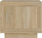 vidaXL - Salontafel - 51x50x45 - cm - bewerkt - hout - sonoma - eikenkleurig