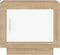 vidaXL - Salontafel - 51x50x45 - cm - bewerkt - hout - wit - en - sonoma - eikenkleurig