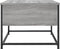 vidaXL - Salontafel - 51x51x40 - cm - bewerkt - hout - grijs - sonoma - eikenkleurig