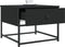 vidaXL - Salontafel - 51x51x40 - cm - bewerkt - hout - zwart