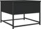 vidaXL - Salontafel - 51x51x40 - cm - bewerkt - hout - zwart