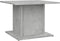 vidaXL - Salontafel - 55,5x55,5x40 - cm - bewerkt - hout - betongrijs