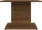 vidaXL - Salontafel - 55,5x55,5x40 - cm - bewerkt - hout - bruin - eikenkleur
