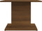 vidaXL - Salontafel - 55,5x55,5x40 - cm - bewerkt - hout - bruin - eikenkleur