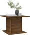 vidaXL - Salontafel - 55,5x55,5x40 - cm - bewerkt - hout - bruin - eikenkleur