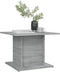 vidaXL - Salontafel - 55,5x55,5x40 - cm - bewerkt - hout - grijs - sonoma - eikenkleur