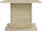 vidaXL - Salontafel - 55,5x55,5x40 - cm - bewerkt - hout - sonoma - eikenkleurig