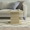 vidaXL - Salontafel - 55,5x55,5x40 - cm - bewerkt - hout - sonoma - eikenkleurig