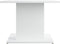 vidaXL - Salontafel - 55,5x55,5x40 - cm - bewerkt - hout - wit