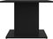 vidaXL - Salontafel - 55,5x55,5x40 - cm - bewerkt - hout - zwart