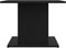 vidaXL - Salontafel - 55,5x55,5x40 - cm - bewerkt - hout - zwart