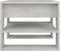 vidaXL - Salontafel - 55,5x55x45 - cm - bewerkt - hout - betongrijs