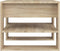 vidaXL - Salontafel - 55,5x55x45 - cm - bewerkt - hout - sonoma - eikenkleurig