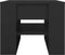 vidaXL - Salontafel - 55,5x55x45 - cm - bewerkt - hout - zwart