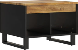 vidaXL - Salontafel - 55x50x40 - cm - massief - mangohout