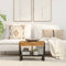 vidaXL - Salontafel - 55x50x40 - cm - massief - mangohout