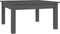 vidaXL - Salontafel - 55x55x30 - cm - massief - grenenhout - grijs