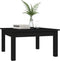 vidaXL - Salontafel - 55x55x30 - cm - massief - grenenhout - zwart